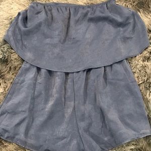 Strapless Romper